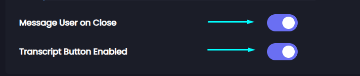 Additional Settings