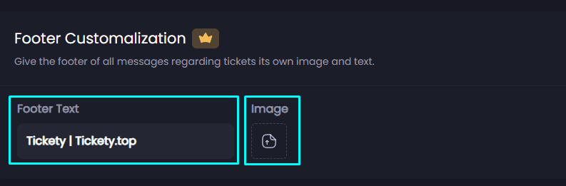 Footer Customization