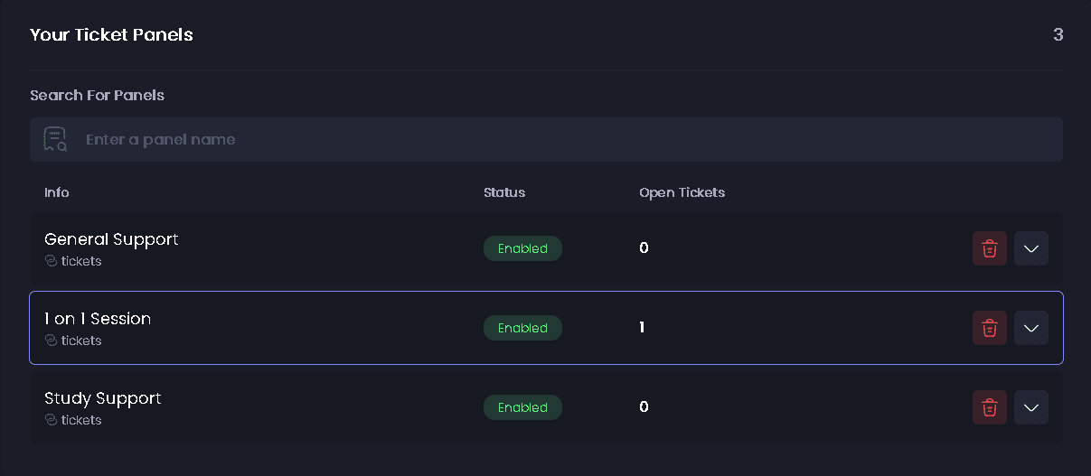 Application General Configuration