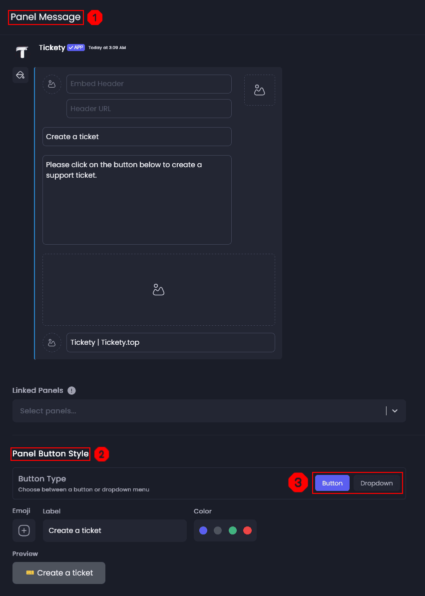 Application General Configuration