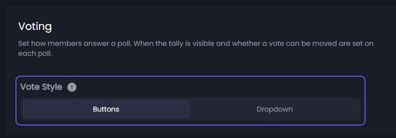 Vote Style under Voting