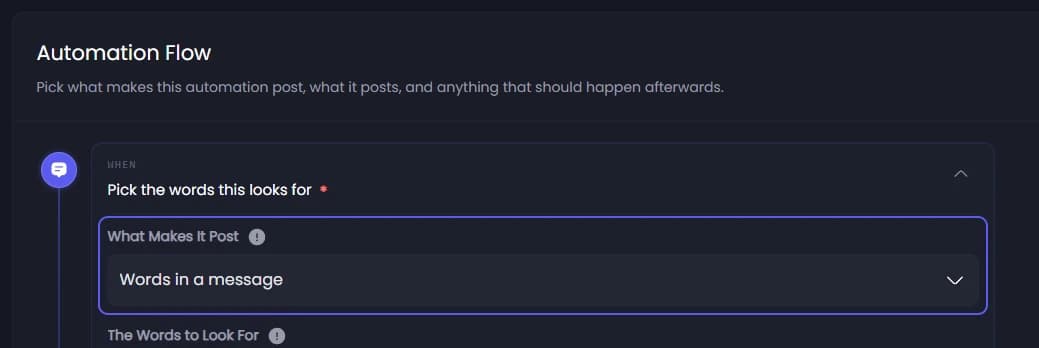What Makes It Post in Automation Flow
