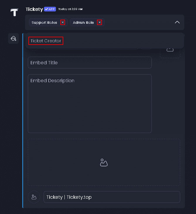 Application General Configuration