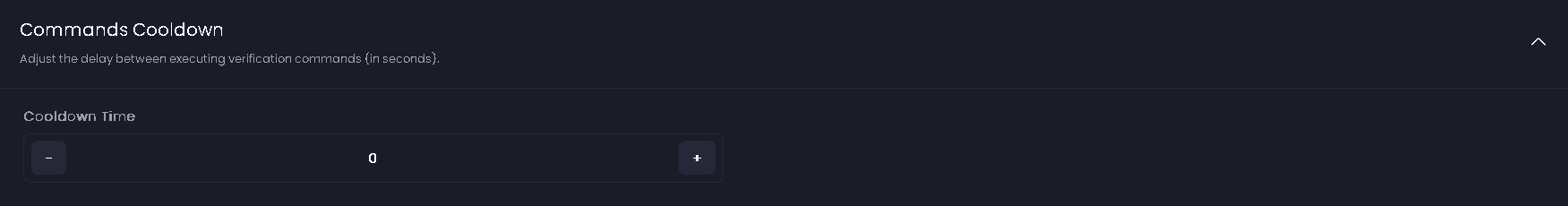 Command Cooldown