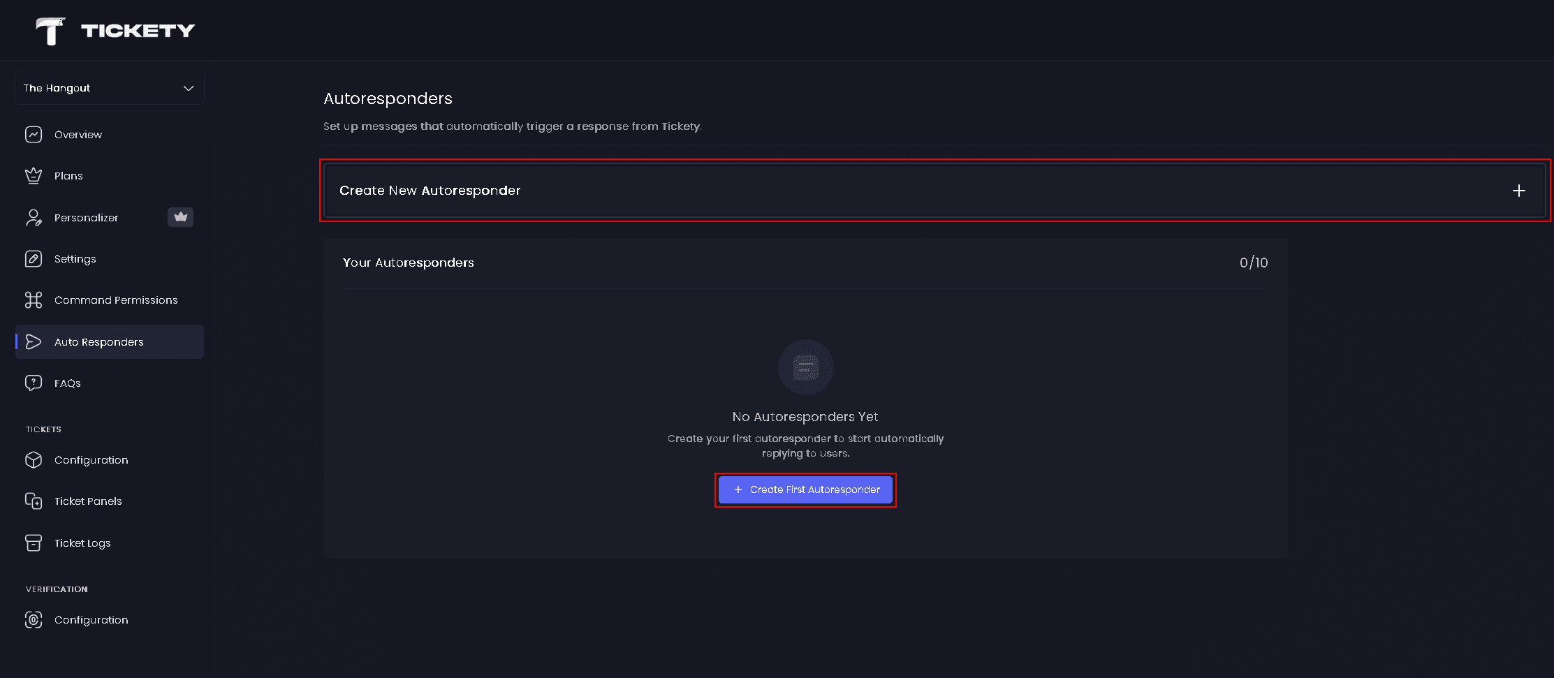Create New Autoresponder