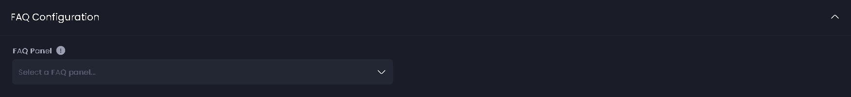 FAQ Config