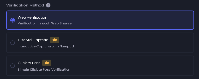 Verification Methods
