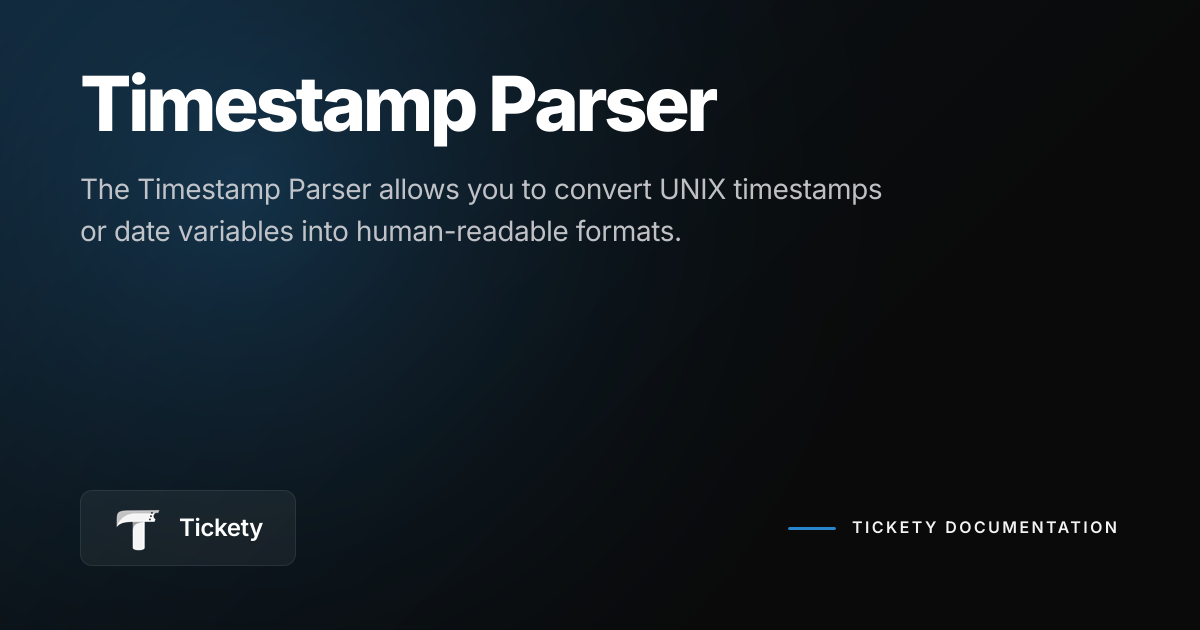 Timestamp Parser